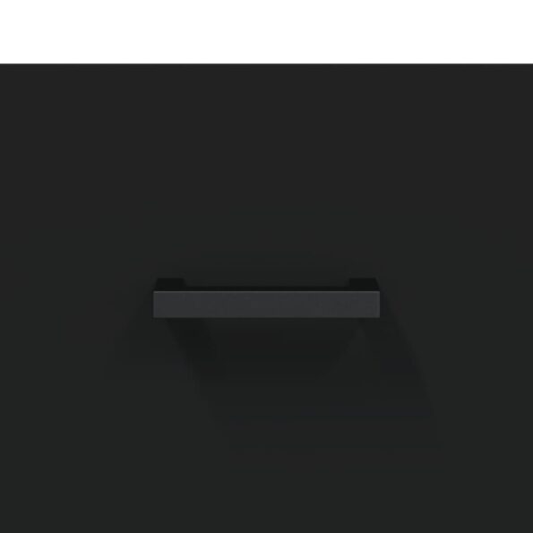 vidaXL Nástenná skrinka čierna 80x36,5x35 cm kompozitné drevo – Obrázok 9