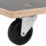 VidaXL Vozíky na kolieskach 2 ks Obdĺžnikové 80x55x11,5 cm – Obrázok 7