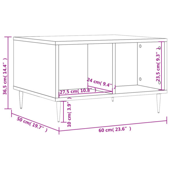 VXL8721012109223_g_en_hd_7.jpg vidaXL Konferenčný stolík hnedý dub 60x50x36,5 cm spracované drevo – Obrázok 9