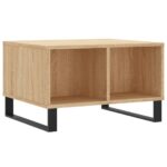 vidaXL Konferenčný stolík dub sonoma 60x50x36,5 cm spracované drevo – Obrázok 2