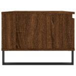 vidaXL Konferenčný stolík hnedý dub 90x50x36,5 cm spracované drevo – Obrázok 7