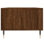 vidaXL Konferenčný stolík hnedý dub 90x50x36,5 cm spracované drevo – Obrázok 7