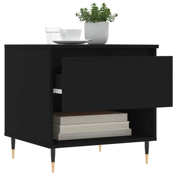 vidaXL Konferenčný stolík čierny 50x46x50 cm kompozitné drevo – Obrázok 4