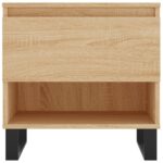 vidaXL Konferenčné stolíky 2 ks dub sonoma 50x46x50cm kompozitné drevo – Obrázok 6