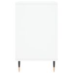 vidaXL Botník lesklý biely 102x36x60 cm spracované drevo – Obrázok 5