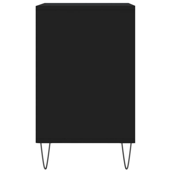 vidaXL Botník čierny 102x36x60 cm spracované drevo – Obrázok 5