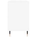 vidaXL Botník biely 102x36x60 cm spracované drevo – Obrázok 5