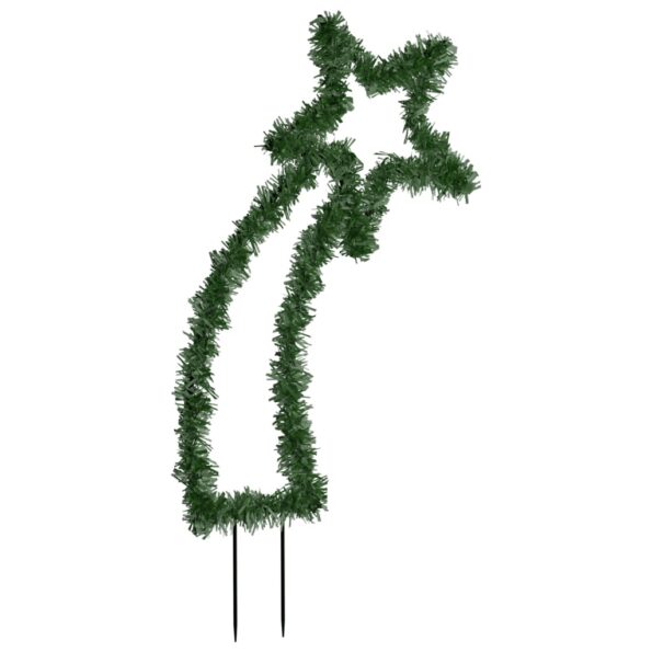 vidaXL Vianočná svetelná dekorácia s hrotmi meteorit 80 LED 62 cm – Obrázok 7