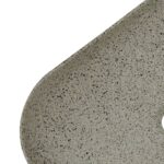 vidaXL Umývadlo na dosku sivé obdĺžnikové 48x37,5x13,5 cm keramické – Obrázok 7