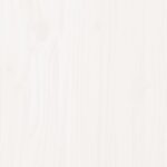 vidaXL Nočné stolíky 2 ks biele 40x31x35,5 cm masívne borovicové drevo – Obrázok 10