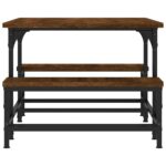 vidaXL Konferenčný stolík hnedý dub 100x50,5x40 cm kompozitné drevo – Obrázok 5