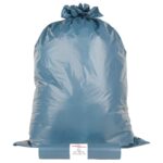 vidaXL Vrecia na odpadky 100 ks modré 120 l – Obrázok 3