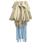 vidaXL Skladací záhradný stan 3x4,5 m, krémovo biely – Obrázok 5