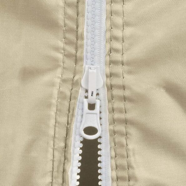 vidaXL Skladací záhradný stan so 4 bočnými stenami 3x4,5m krémovobiely – Obrázok 2