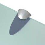 vidaXL Nástenná sklenená polička, 30x10 cm, 8 mm – Obrázok 4