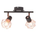 vidaXL Stropné svietidlo s 2 LED žiarovkami, 8 W – Obrázok 2