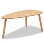 vidaXL Súprava 2 hnedých konferenčných stolíkov, masívne borovicové drevo – Obrázok 9