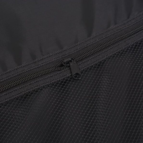 vidaXL Sada 3 cestovných kufrov, čierna – Obrázok 4