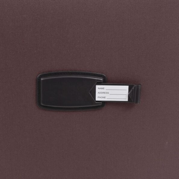 vidaXL Sada 3 cestovných kufrov, kávová – Obrázok 2