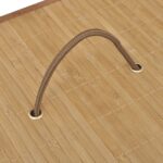 vidaXL Bambusový kôš na bielizeň, obdĺžnikový, prírodná farba – Obrázok 6