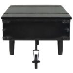 vidaXL Konferenčný stolík, MDF a jedľové drevo 110x55x43 cm – Obrázok 3