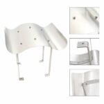 vidaXL Komínová strieška z nehrdzavejúcej ocele, strieborná