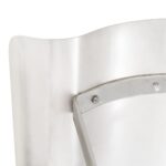 vidaXL Komínová strieška z nehrdzavejúcej ocele, strieborná – Obrázok 5