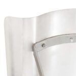 vidaXL Komínová strieška z nehrdzavejúcej ocele, 80 x 80 x 39 cm – Obrázok 5