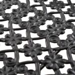 vidaXL Skladací čajový stolík čierny 58x35x72 cm kovový vintage štýl – Obrázok 7