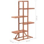 vidaXL Podstavec na kvetináč z cédrového dreva 86x36x139 cm – Obrázok 6
