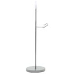 vidaXL Stojan na oblek 45x35x107 cm, biely – Obrázok 3