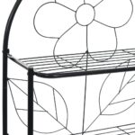 vidaXL Regál nad WC, čierny 60x33x174 cm – Obrázok 5