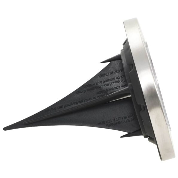 vidaXL Zapustené solárne svetlá do zeme 8 ks, LED svetlá, biele – Obrázok 5