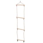 vidaXL Sedadlo hojdačky s lanovým rebríkom modré 37x15 cm PE – Obrázok 6