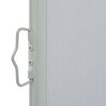 Bočná zaťahovacia markíza na terasu/balkón 160x300 cm, sivá – Obrázok 4