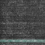 vidaXL Zástena na tenisový kurt, HDPE 1x25 m, čierna – Obrázok 3