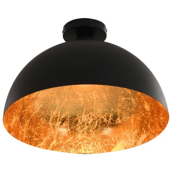 VXL8718475732969_g_en_hd_1.jpg vidaXL Stropné lampy 2 ks, čierne a zlaté, pologuľa E27 – Obrázok 3