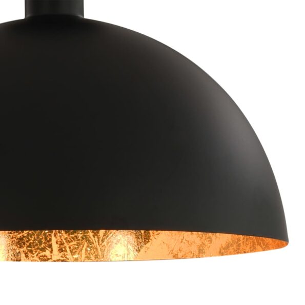 VXL8718475732969_g_en_hd_4.jpg vidaXL Stropné lampy 2 ks, čierne a zlaté, pologuľa E27 – Obrázok 6