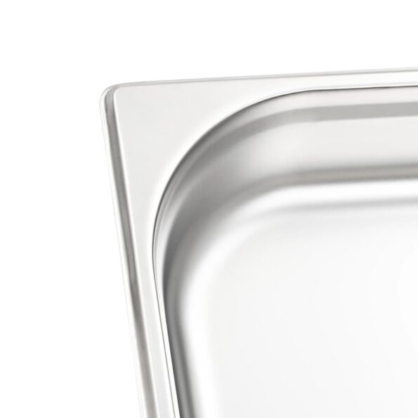 vidaXL Gastronádoby 4 ks, GN 1/2, 65 mm, nehrdzavejúca oceľ – Obrázok 7