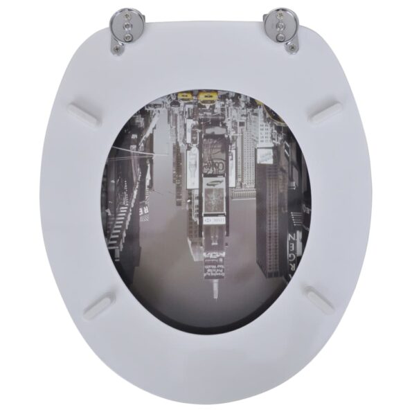 VXL8718475796947_g_en_hd_3.jpg vidaXL WC sedadlá s poklopom 2 ks, MDF, motív New York – Obrázok 4