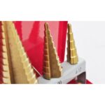 Sada stupňovitých vrtákov 3-dielna – Obrázok 3