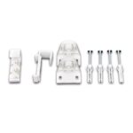 Zatemňujúca roleta, 100 x 175 cm, šedo-biela – Obrázok 4