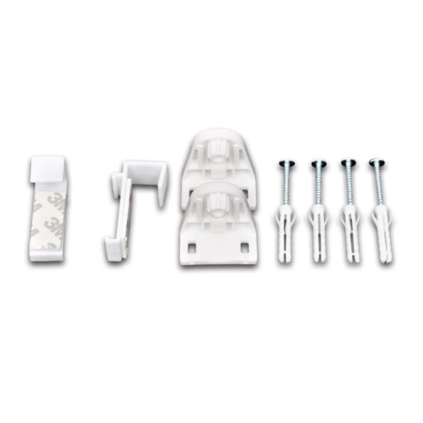 Zatemňujúca roleta, 100 x 175 cm, šedo-biela – Obrázok 4