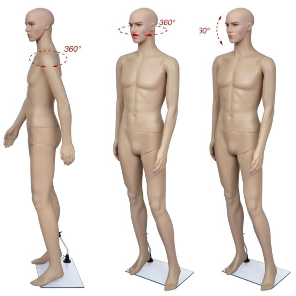 vidaXL Pánska figurína typ A – Obrázok 2