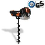 vidaXL Zemný vrták, oranžový – Obrázok 2