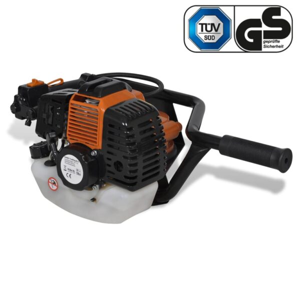 vidaXL Zemný vrták, oranžový – Obrázok 4