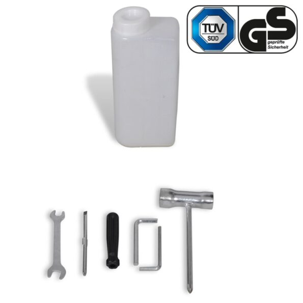 vidaXL Zemný vrták, oranžový – Obrázok 7