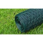 vidaXL Drôtené pletivo s vrstvou PVC 25x0,5 m, zelené – Obrázok 4