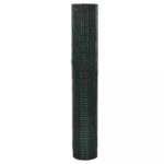 vidaXL Drôtené pletivo, pozinkované a potiahnuté PVC 10x1 m, zelené – Obrázok 2
