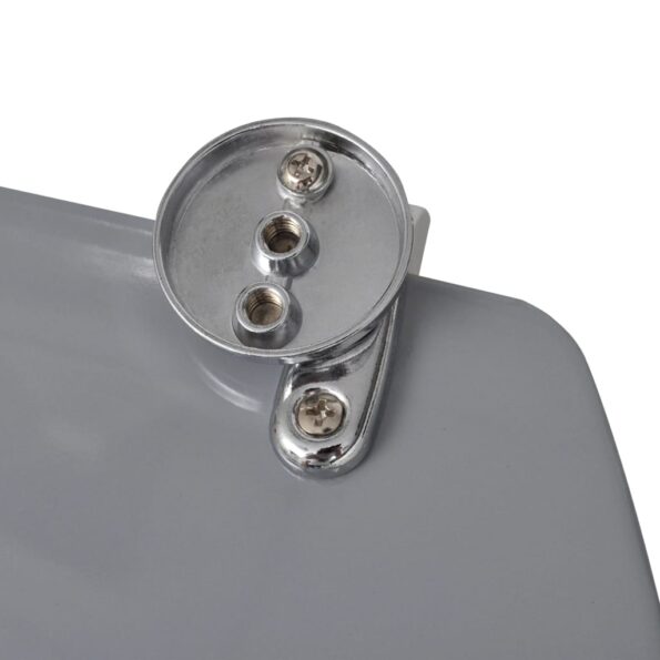 vidaXL WC sedadlo, poklop z MDF, kamene – Obrázok 7